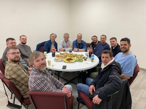 Meeting with Small Group Leaders